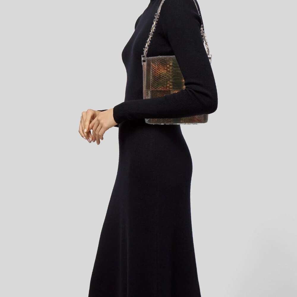 Devi Kroell Chain-Link Python Shoulder Bag - image 4